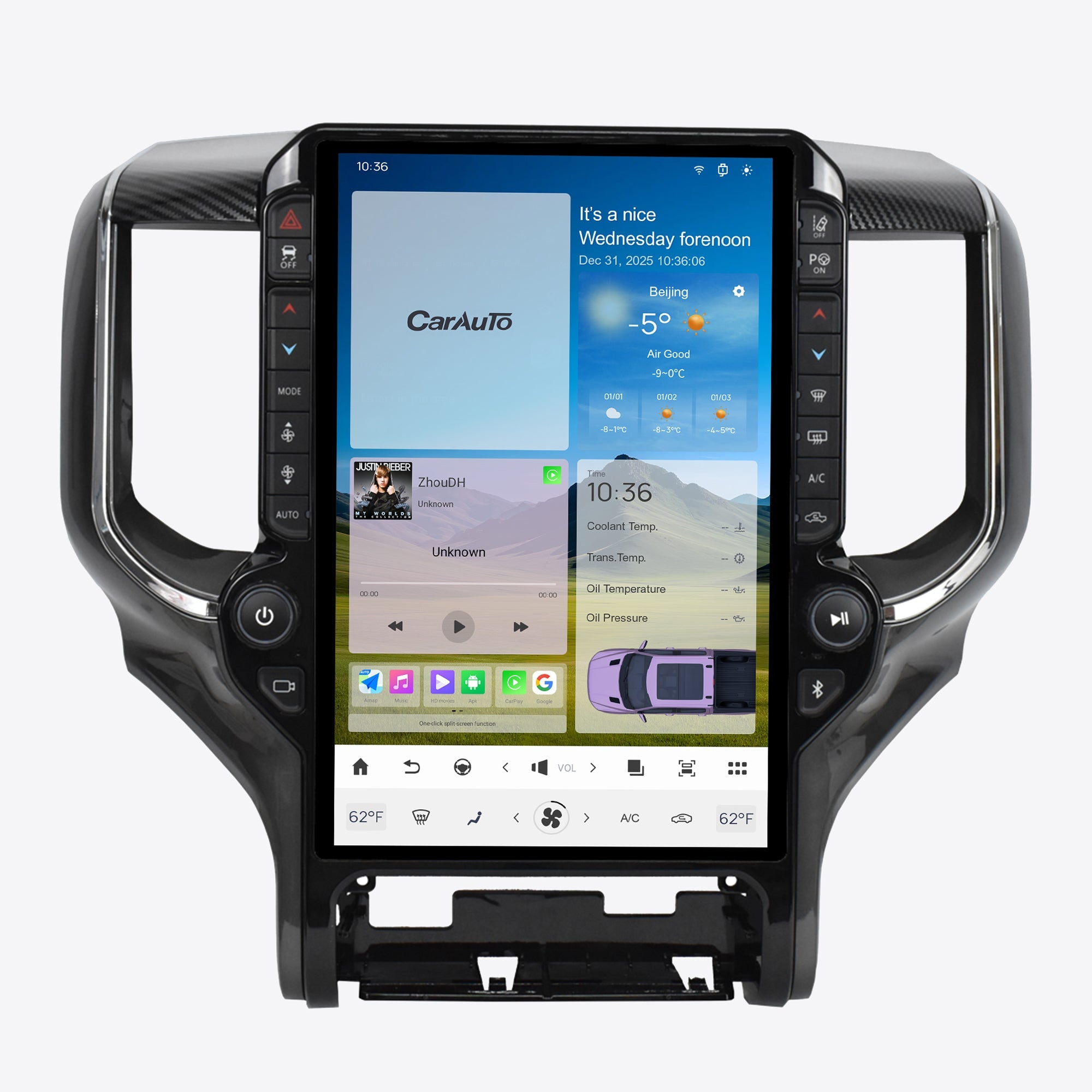 VIKNAV Android car radio screen for Dodge Durango