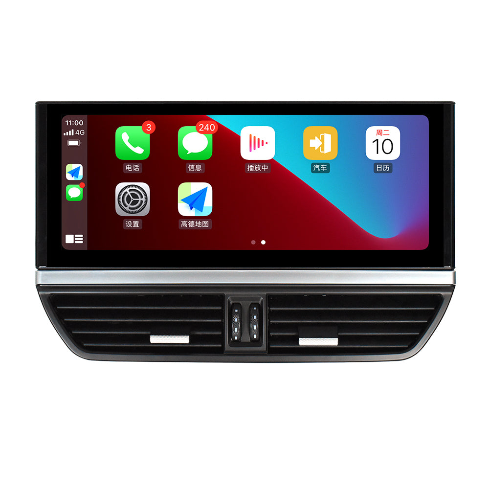 VIKNAV 12.3 Inch Android Car Radio for Porsche Cayenne 2011 2012 2013 2014 2015 2016 2017 Auto Stereo Screen Upgrade Wireless Carplay GPS Navigation Multimedia Player Head Unit