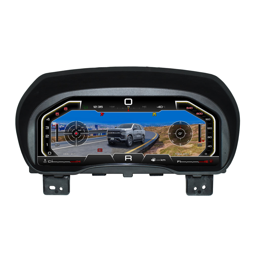 Viknav 13 inch Digital Gauge Cluster for Chevrolet Tahoe Suburban GMC Yukon 2014-2020 LCD Car Digital Speedometer Dashboard Panel