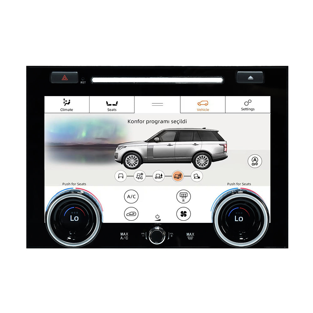 VIKNAV 10.25 Inch Android Car Radio AC panel for Land Rover Range Rover Vogue L405 2013-2017 Auto Stereo Screen Upgrade Wireless Carplay GPS Navigation Multimedia Player