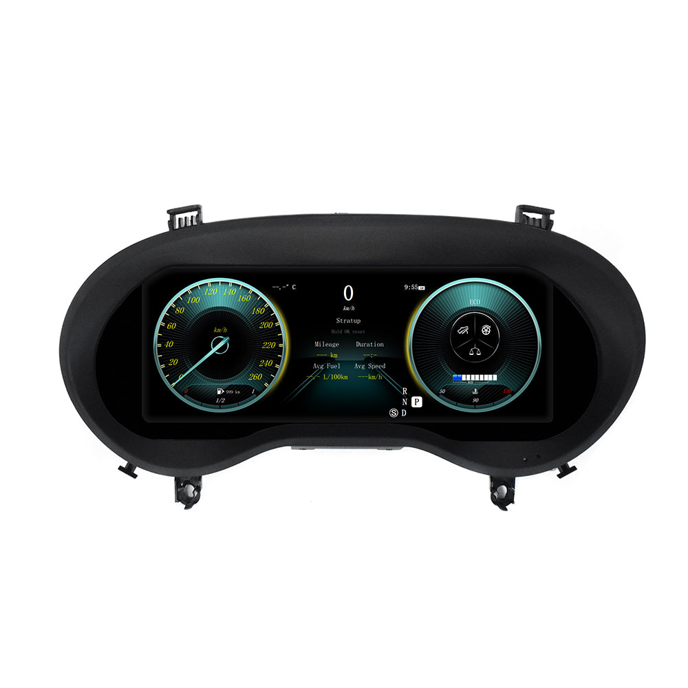 Viknav 12.3 Inch Digital Cluster Dashboard For Mercedes Benz VITO 2015-2021 LCD Digital Instrument Full Screen Upgrade Speedometer Panel Gauges Replacement Cockpit
