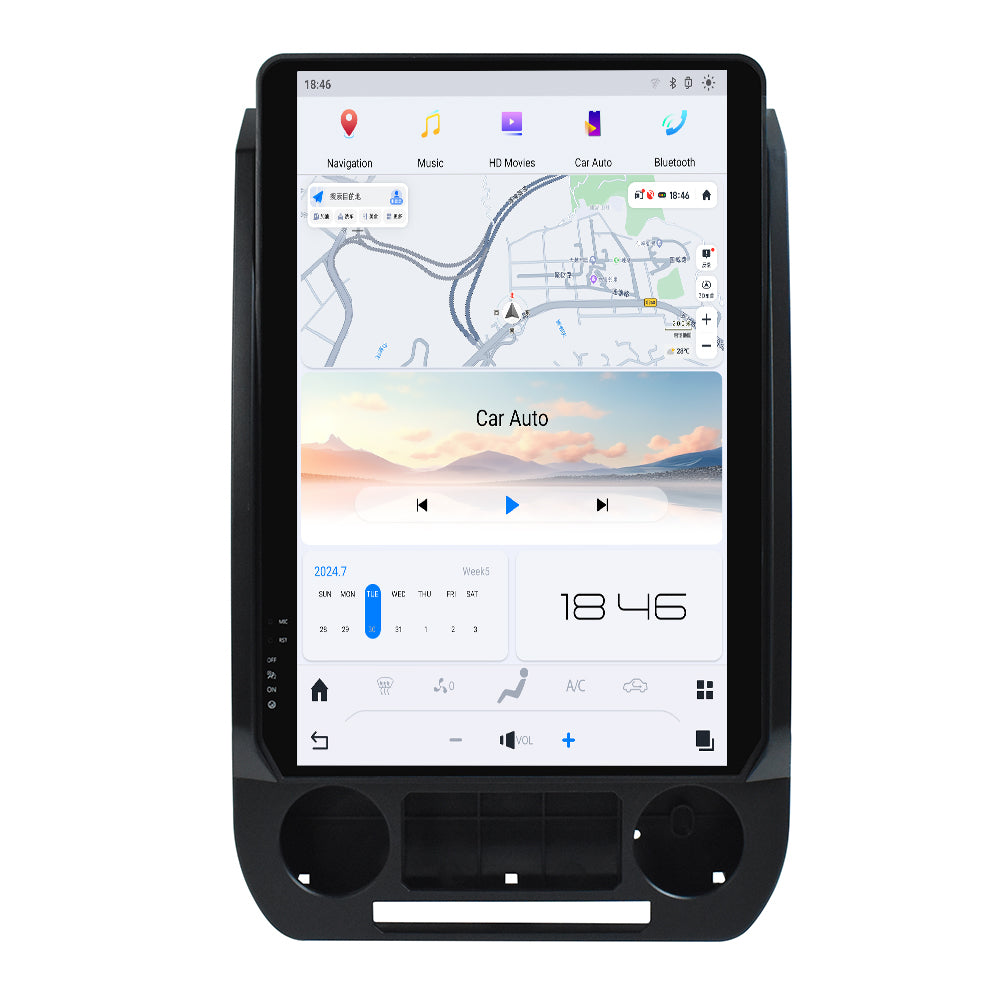VIKNAV 14.4 Inch Android Car Radio For Ford Expedition 2015-2022 Auto Stereo Screen Upgrade