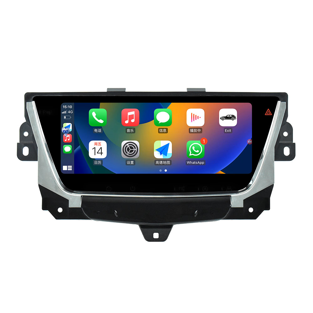 VIKNAV 10.25 Inch Android Car Radio for Cadillac XT5 XT6 2016 2017 2018 2019 2020 2021 2022 2023 Auto Stereo Screen Upgrade Wireless Carplay GPS Navigation Multimedia Player With AC Panel