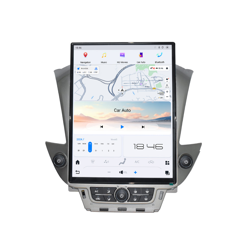 VIKNAV 15.6 Inch Android Car Radio For Chevrolet Tahoe Suburban GMC Yukon 2014-2020 Wireless Carplay Upgrade Auto Stereo Screen