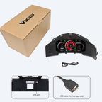 Viknav 12.3 Inch Digital Cluster Dashboard For Toyota 86 Subaru BRZ 2013 2014 2015 2016 2017 2018 2019 LCD Digital Instrument Full Screen Upgrade Speedometer Panel Gauges Replacement Cockpit