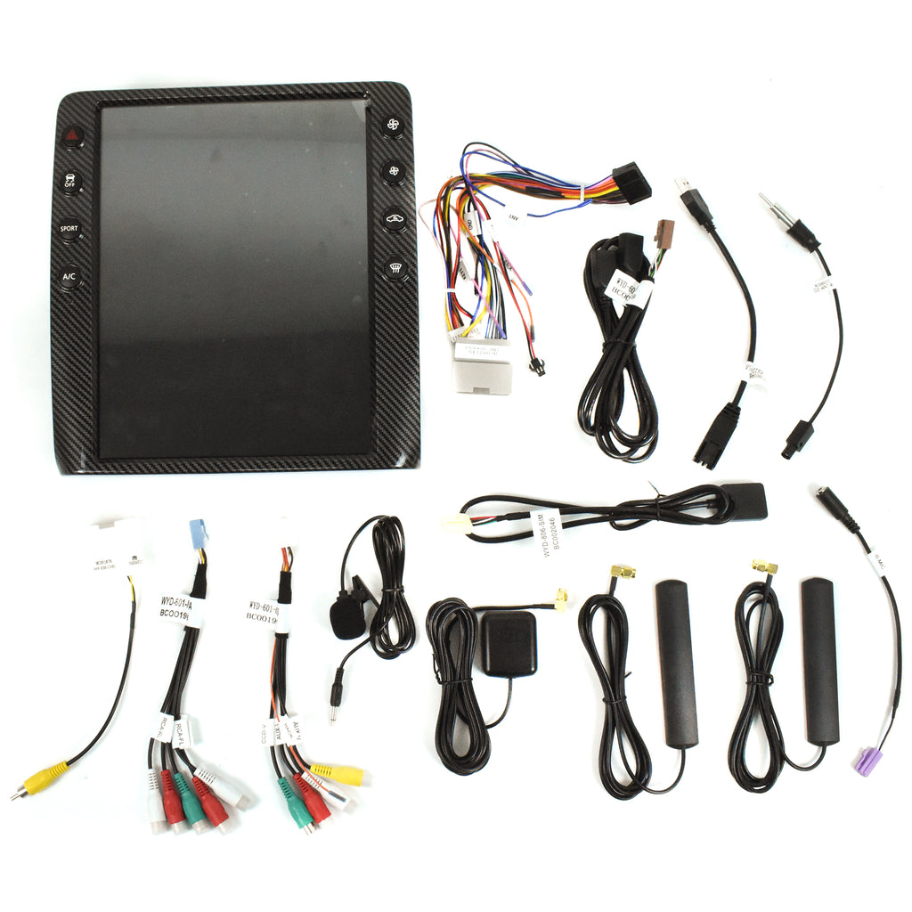 VIKNAV 12.1 Inch Android Car Radio for Dodge Challenger 2008-2014 Auto Stereo Screen Upgrade Wireless Carplay GPS Navigation Multimedia Player Head Unit