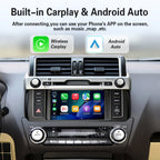 VIKNAV Wireless CarPlay Android Auto Decoder Linux Interface Box Upgrade for Toyota Prado 2014-2021