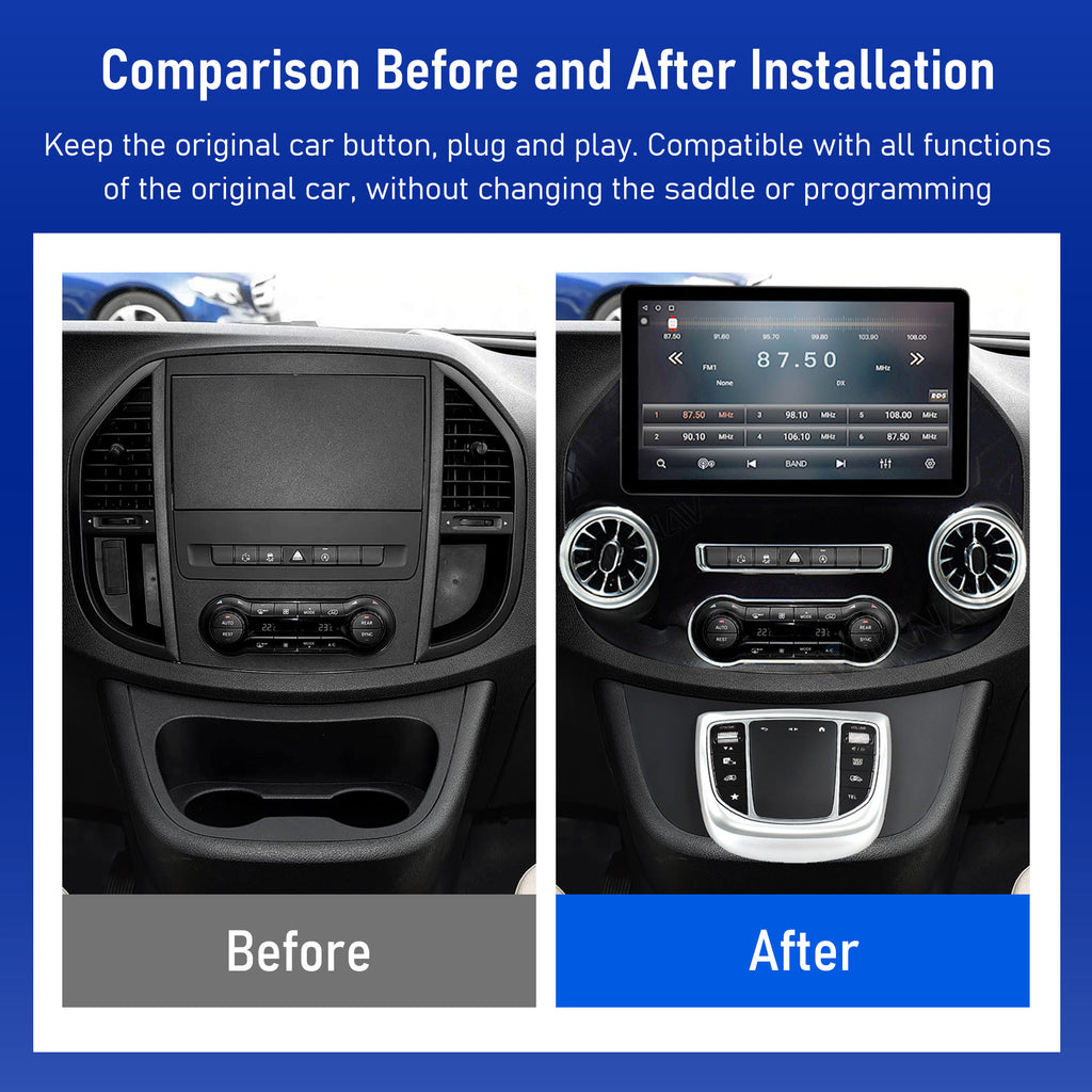 Touchpad Control Panel Mouse For Mercedes Benz Vito Handwriting Car Center Console
