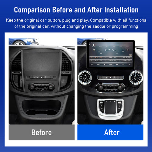 Touchpad Control Panel Mouse For Mercedes Benz Vito Handwriting Car Center Console