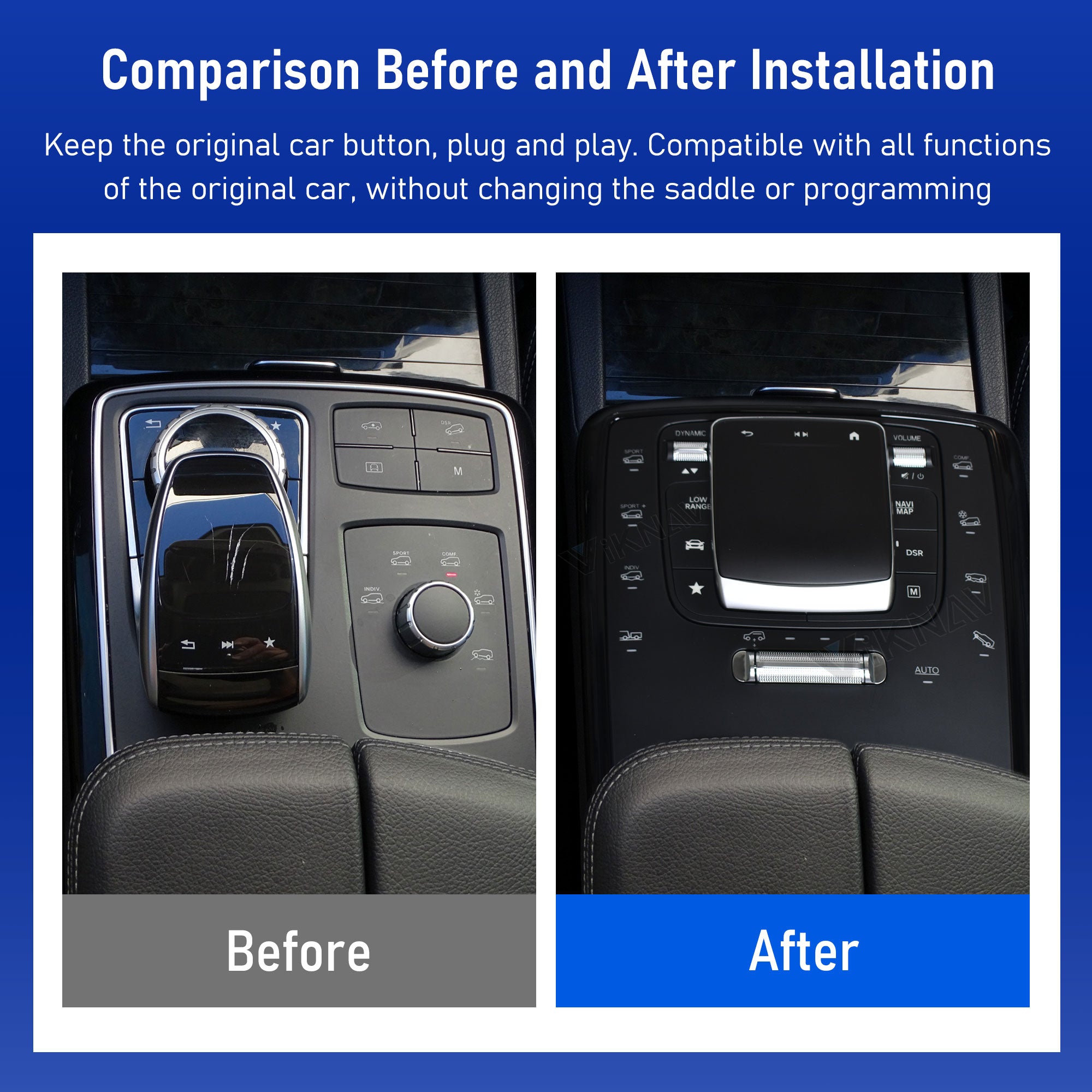 Touchpad Control Panel Mouse For Mercedes Benz GLS 2016-2019 GLE 2015-2017 Handwriting Car Center Console