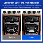 Touchpad Control Panel Mouse For Mercedes Benz C-Class 2015-2018 E-Class 2016-2018 GLC 2016-2019 Handwriting Car Center Console（2Gen）