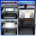 VIKNAV 13.3 Inch Android Car Radio AC panel For Land Rover Range Rover Defender 2018-2024 Auto Stereo Screen Upgrade Wireless Carplay GPS Navigation Multimedia Player