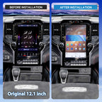 VIKNAV Android Carplay Decoder Box for Dodge ram 2019-2023 GPS Navigation Multimedia player Auto Stereo Only Support OEM 12.1 Inch Screen