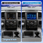VIKNAV Wireless CarPlay Android Auto Decoder Linux Interface Box Upgrade for Dodge Ram 2013-2018