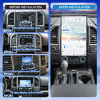 VIKNAV 17.2 Inch Android Car Radio For Ford F150 F250 F450 Raptor 2015-2020 Auto Stereo Screen Upgrade
