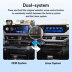 VIKNAV Wireless CarPlay Android Auto Decoder Linux Interface Box Upgrade for Lexus UX 2019-2022
