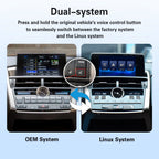 VIKNAV Wireless CarPlay Android Auto Decoder Linux Interface Box Upgrade for Lexus NX 2015–2020