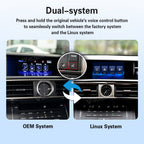 VIKNAV Wireless CarPlay Android Auto Decoder Linux Interface Box Upgrade for Lexus RC 2015–2020