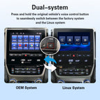 VIKNAV Wireless CarPlay Android Auto Decoder Linux Interface Box Upgrade for Toyota Land Cruiser LC200 2007–2021