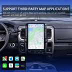 VIKNAV 14.4 Inch Android Car Radio For Dodge Ram 1500 2013-2018 Auto Stereo Screen Upgrade