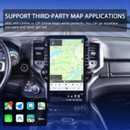 VIKNAV 14.4 Inch Android Car Radio For Dodge Ram 2019-2024 Auto Stereo Screen Upgrade