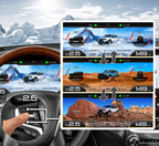 Viknav 13 inch Digital Cluster For Toyota Land Cruiser Prado 2016-2019 LCD Instrument Speedometer Dashboard Panel