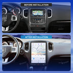 VIKNAV 13.8 Inch Android Radio For Dodge Durango 2011-2013 Android Auto Wirless Carplay GPS Navigation Multimedia Player Autoradio Head Unit