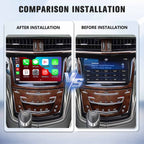 Viknav Linux System Decoder Box For Cadillac CTS 2014-2015 OEM Harman System Upgrade Interface Wireless Carplay Android Auto Decoder Box Autolink Airplay