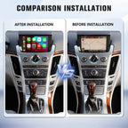 Viknav Linux System Decoder Box For Cadillac CTS 2009-2012 OEM Harman System Upgrade Interface Wireless Carplay Android Auto Decoder Box Autolink Airplay