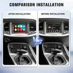 Viknav Linux System Decoder Box For Dodge Challenger 2015-2022 OEM Harman System Upgrade Interface Wireless Carplay Android Auto Decoder Box Autolink Airplay