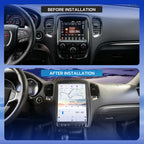 VIKNAV 13.8 Inch Android Radio For Dodge Durango 2014-2016 Android Auto Wirless Carplay GPS Navigation Multimedia Player Autoradio Head Unit