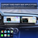 VIKNAV Dual 12.3 Inch Android Car Radio for Chevrolet Camaro 2016 2017 2018 2019 Auto Stereo Screen Upgrade Wireless Carplay GPS Navigation Multimedia Player Head Unit