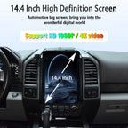 Viknav 14.4 Inch Car Radio Android and Digital Cluster Dashboard Panel Speedometer For Ford F150 Raptor 2015-2022 Stereo Wireless Carplay Android Auto Touch Screen GPS Navigation Multimedia Player