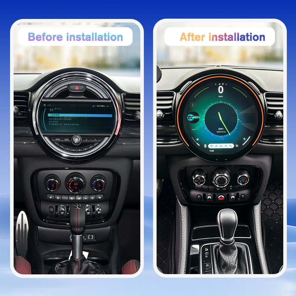 VIKNAV 11.7 Inch Car Radio for BMW Mini Cooper Countryman F60 2017-2023 Android Auto Upgrade Stereo Screen Wireless Carplay GPS Navigation Multimedia Player