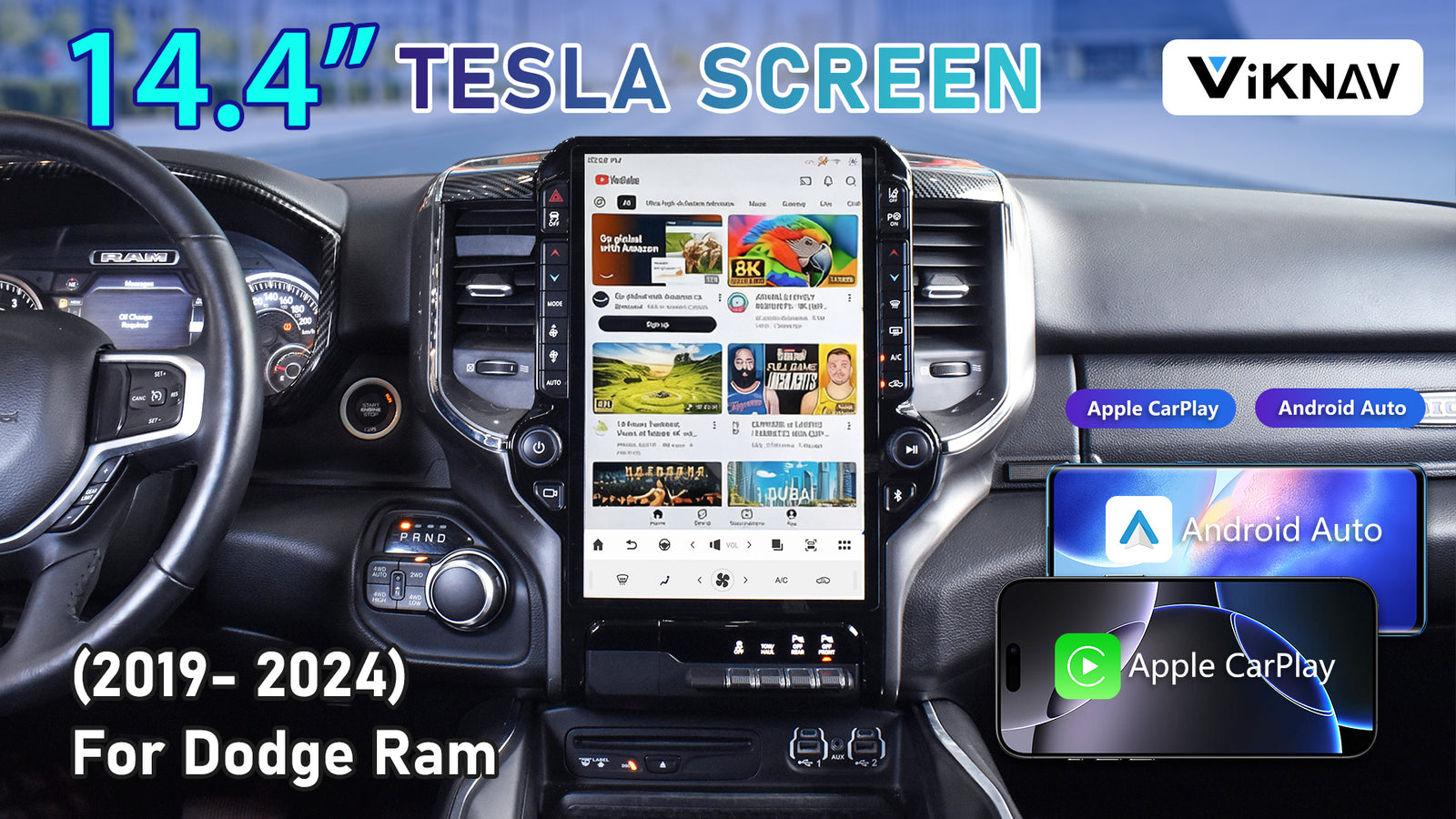 Wireless CarPlay & Android Auto