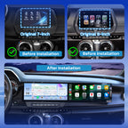 VIKNAV Dual 12.3 Inch Android Car Radio for Chevrolet Camaro 2016 2017 2018 2019 Auto Stereo Screen Upgrade Wireless Carplay GPS Navigation Multimedia Player Head Unit