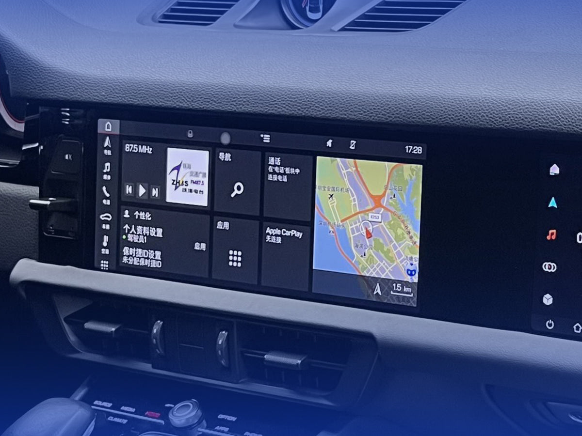 OEM air conditioning panel