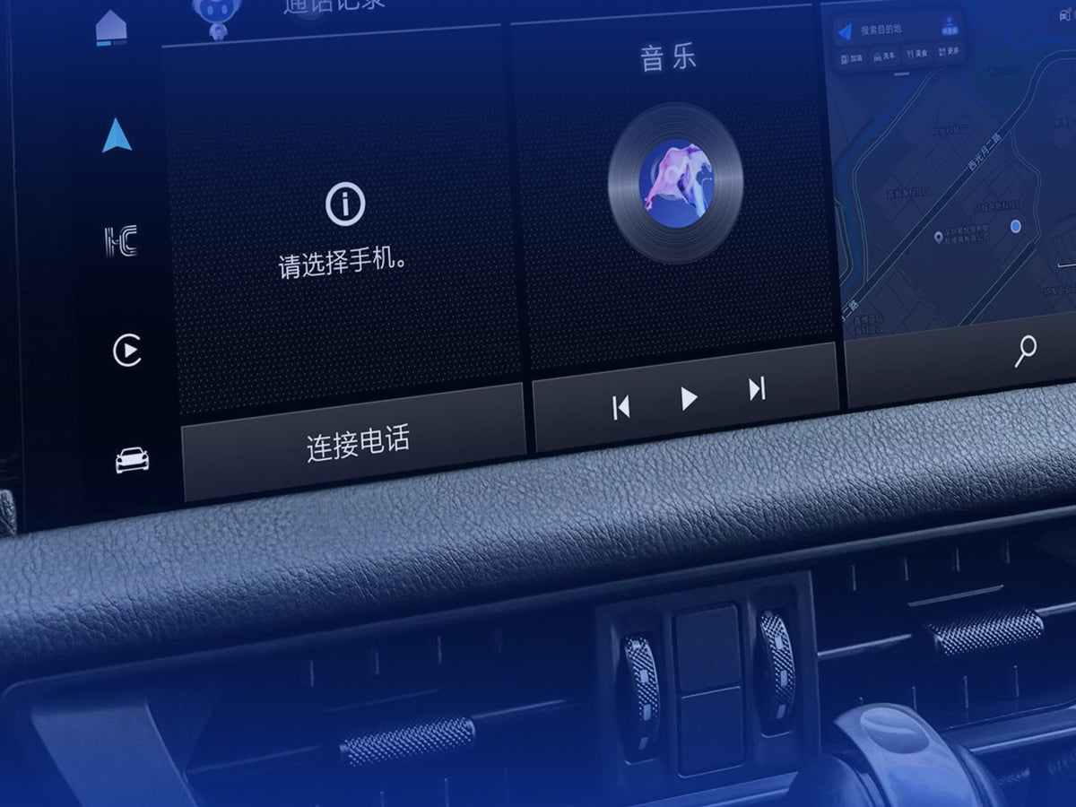 OEM air conditioning panel