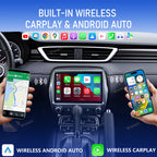 VIKNAV 9 Inch Android Car Radio Auto Stereo for Chevrolet Camaro 2010 2011 2012 2013 2014 2015 Screen Upgrade Wireless Carplay GPS Navigation Multimedia Player Head Unit