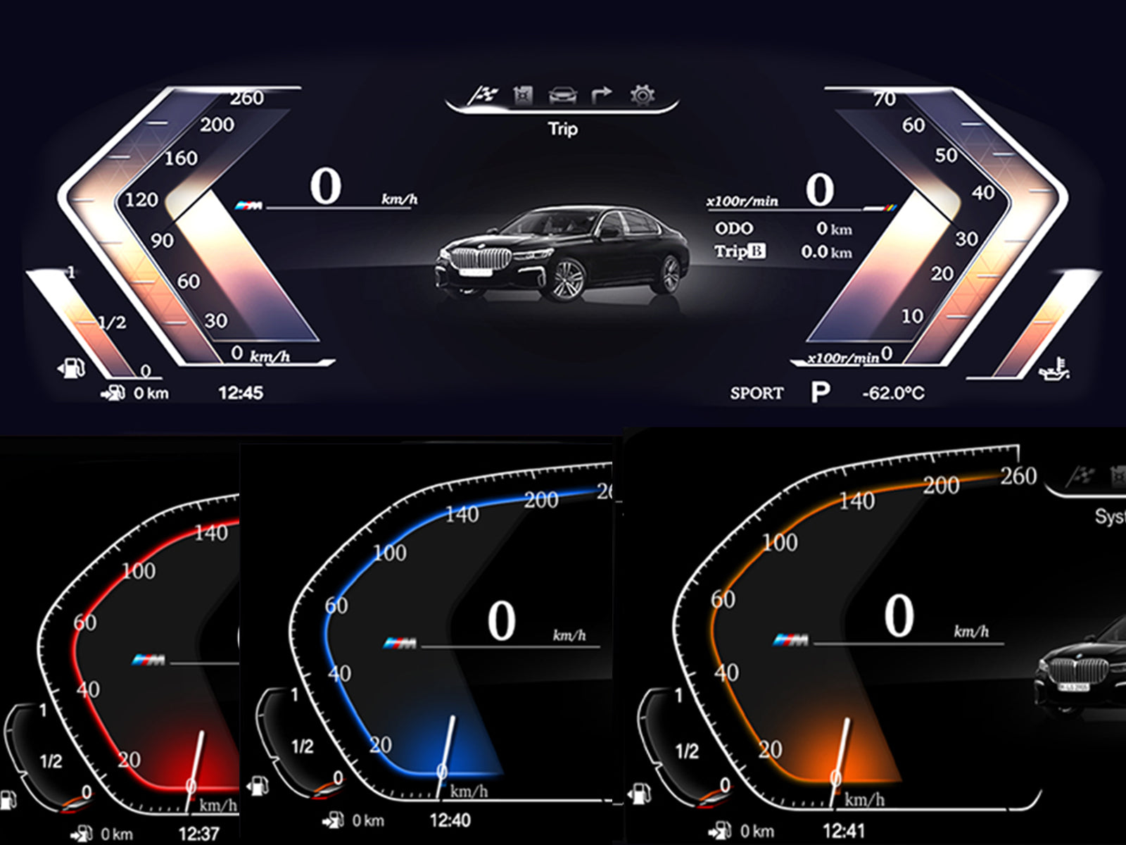 Support Free Switching of Four theme