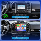 VIKNAV 13 Inch Android Car Radio For Ford F150 F250 F350 F450 Raptor 2015-2020 Auto Stereo Screen Upgrade