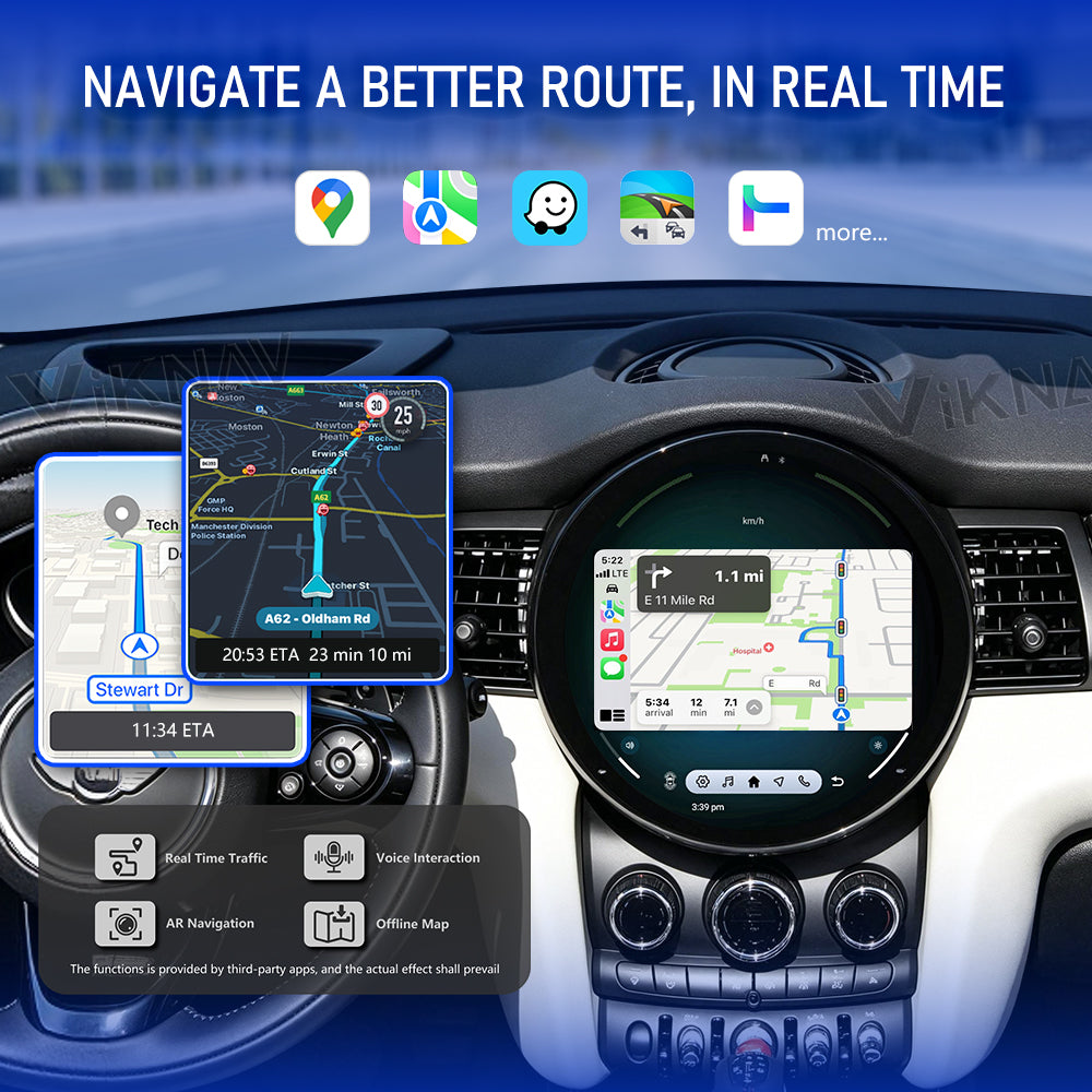 VIKNAV 11.7 Inch Car Radio for BMW MINI COOPER F54 F55 F56 F60 2014-2019 Android Auto Upgrade Stereo Screen Wireless Carplay GPS Navigation Multimedia Player
