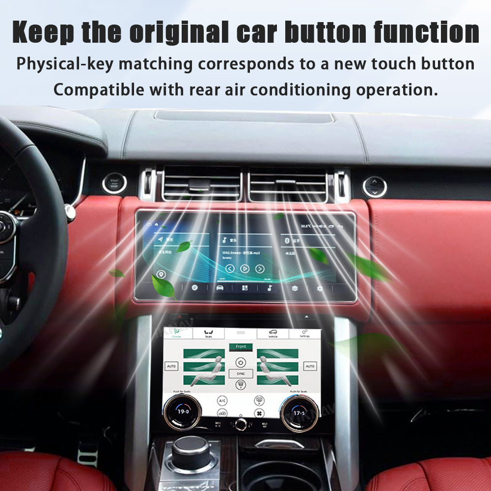 Viknav 10.4 Inch AC Panel Touch Screen For Land Rover Range Rover Vogue L405 2013-2017 Digital Display Air Conditioning Switch Climate Control Dashboard