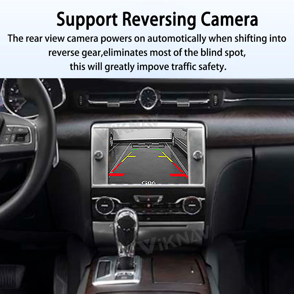 Viknav Linux System Wireless Carplay Android Auto Decoder Box for Maserati Quattroporte 2013-2015 Upgrade Interface Autolink Airplay Decoding Box