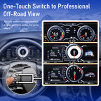 Viknav 13 inch Digital Gauge Cluster for Lexus RX 2009-2015 LCD Car Digital Speedometer Dashboard Panel