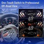 Viknav 9 inch Digital Gauge Cluster for BMW MINI 2014-2023 RHD&LHD LCD Car Digital Speedometer Dashboard Panel