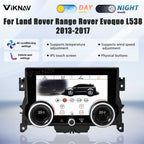Viknav Digital AC Panel For Land Rover Range Rover Evoque L538 2013-2017 Air Conditioning Control AC Board Climate Temperature Control Touch Screen