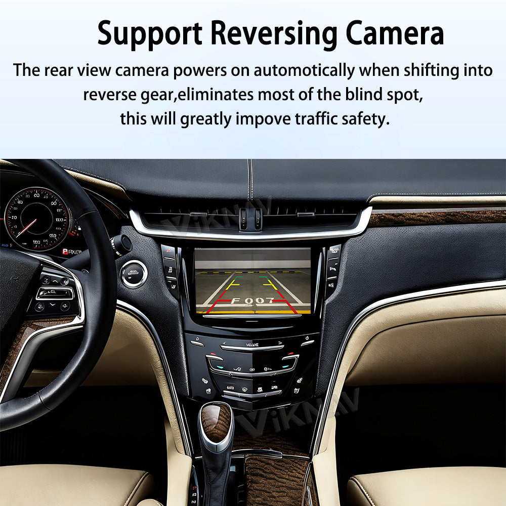 Viknav Linux System Decoder Box For Cadillac XTS 2013-2017 OEM Harman System Upgrade Interface Wireless Carplay Android Auto Decoder Box Autolink Airplay