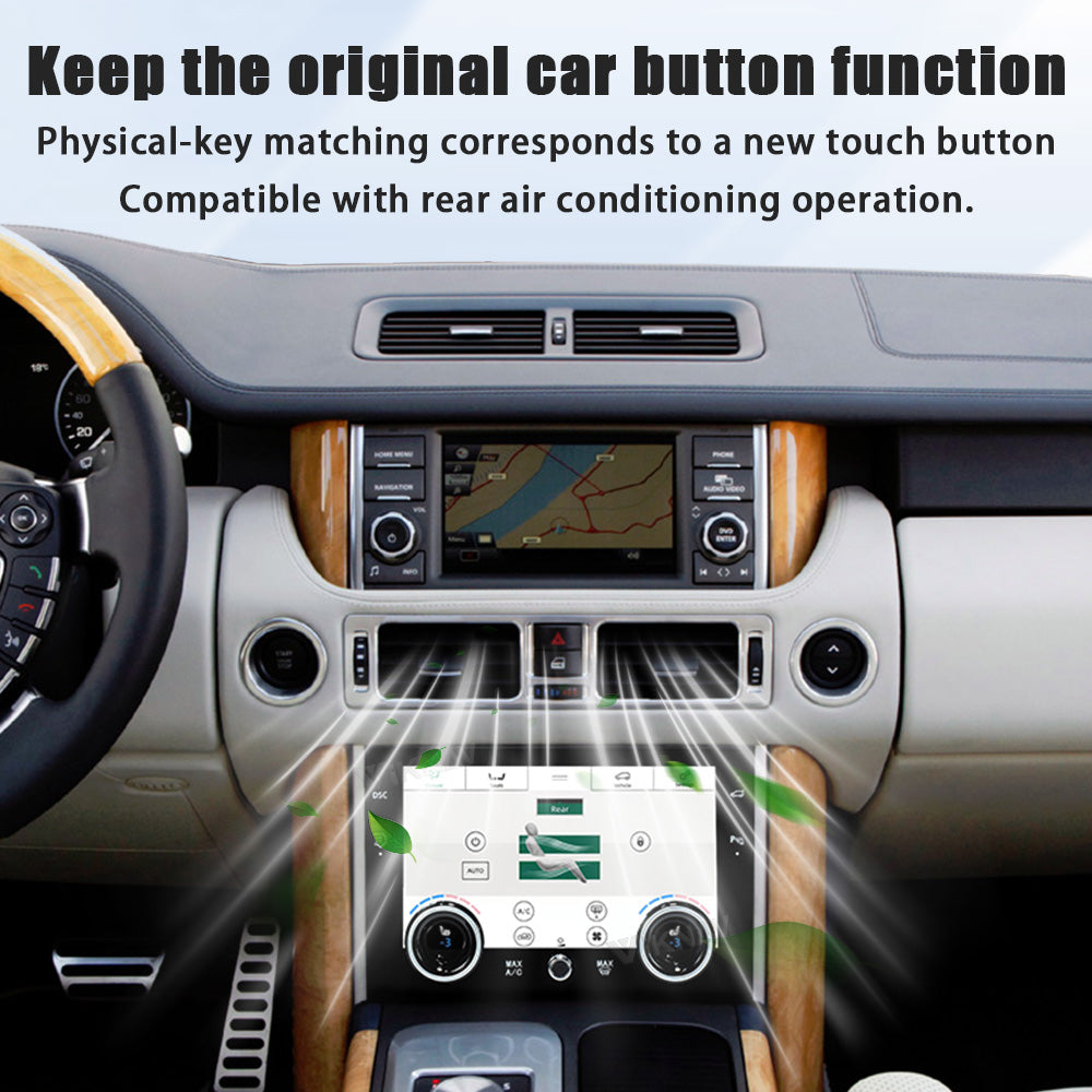 Viknav Digital AC Panel For Land Rover Range Rover V8 L322 2002-2012 Air Conditioning Control AC Board Climate Temperature Control Touch Screen
