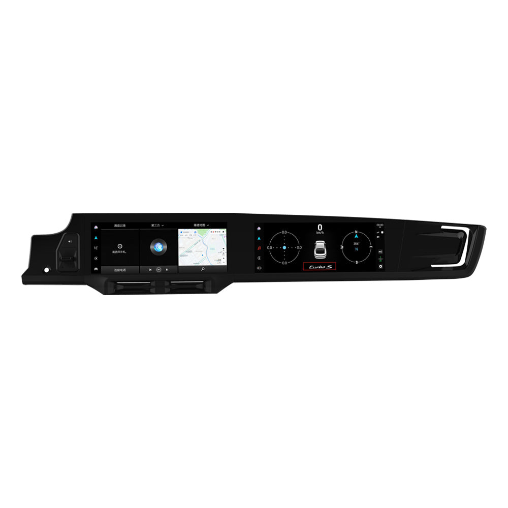 VIKNAV Dual 12.3 Inch Android Car Radio Auto Stereo for Porsche Panamera 2010 2011 2012 2013 2014 2015 2016 Screen Upgrade Wireless Carplay GPS Navigation Multimedia Player Head Unit